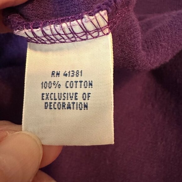 Ralph Lauren Men's‎ Purple 1/4 zip long sleeve sweater Mock Neck Sz XL - Picture 5 of 7